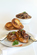 Liver and Onions on Crostini