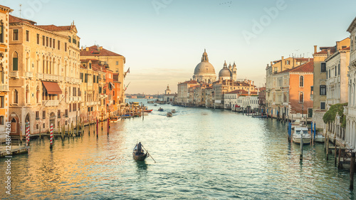Valokuvatapetti Venice Grand Canal at Sunset