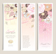 floral background banners
