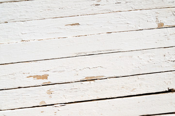 Poster - Grunge background of weathered painted wooden plank