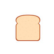 © RedVector - flat design single bread slice
