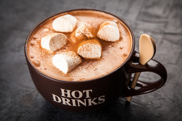 Cup of hot chocolate