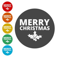 Sticker - Merry Christmas icon 