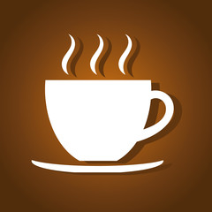 Wall Mural - coffee cup icon