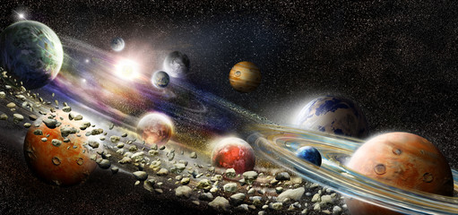 alien solar system