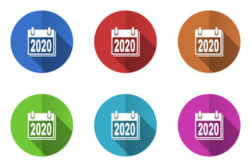 Poster - Flat design vector icons