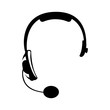 headset headphones icon image vector illustration design 