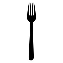 Fork Cutlery Icon Image Vector Illustration Design 