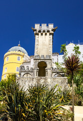 Fototapete - Sintra, Portugal. Pena National Palace. Palacio Nacional da Pena