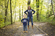 © Louis-Paul Photo - Mother with the child in autumn season