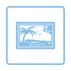 Sticker - Landscape art icon