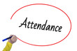 © flowgics - Woman hand writing attendance with marker
