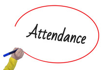 Woman Hand Writing Attendance With Marker