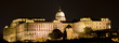 Budapest, the Buda castle in the night