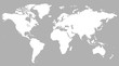 © ad_stock - Gray similar world map blank for infographic