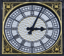 Big Ben Detail Clock, London, United Kingdom