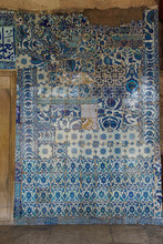 Interior Mosaics Decorating The    Rustem Pasha Mosque