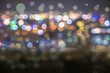 © bank215 - abstract night bokeh with colorful light