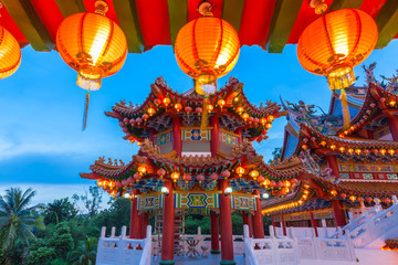 Thean Hou Temple on the Mid-Autumn Festival, Kuala Lumpur