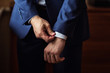 © bondvit - Businessman wears a jacket.Politician, man's style,male hands closeup, American, European businessman, business, fashion and clothing concept