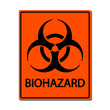Biohazard sign illustration