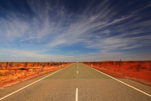 Australian Endless Outback Road