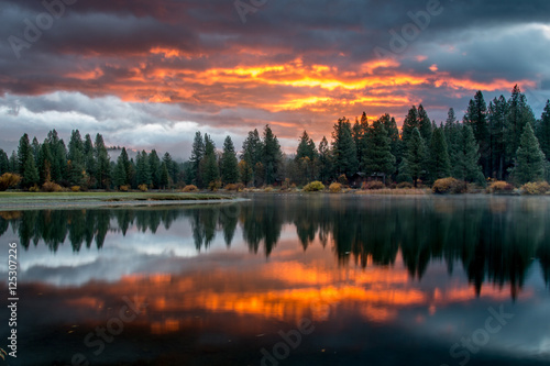 Morning sunrise Tapéta, Fotótapéta
