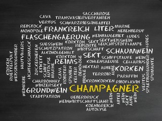 Canvas Print - Champagner