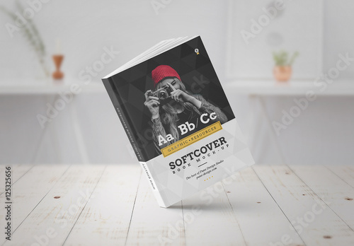 Download Softcover Book Mockup Set Stock Template Adobe Stock