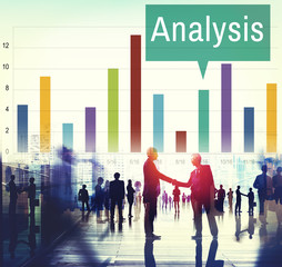 Canvas Print - Analysis Analytics Graph Growth Statistics Concept