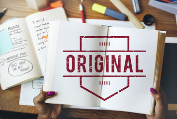 Wall Mural - Original Brand Patent Product Trademark Graphic Concept