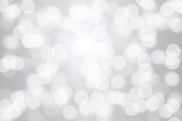 Gray bokeh light