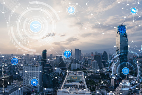 cityscape tech