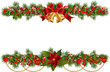 Christmas garlands with fir branches