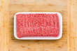 © Ozgur Coskun - Close up on a container of fresh ground beef