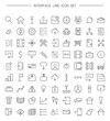 © RaulAlmu - 81 thin line icons for Web and Mobile. Light version.