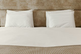 Fototapeta  - Two white pillows