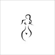 © Effrosyni  - sexy female shape vector icon