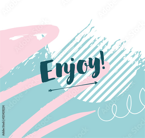 Fotografie, Obraz Typography for poster, invitation, greeting card or t-shirt.