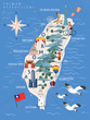 Taiwan travel poster