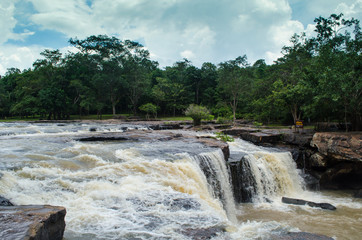 waterfall have cataract in rain season