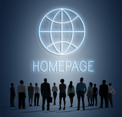Wall Mural - HTTP Homepage Internet Online Concept