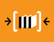 Archive Logo Design with Orange Background