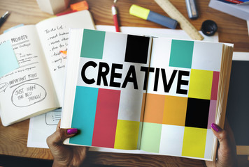 Wall Mural - Creative ideas Imagination Innovation Inspiration Concept