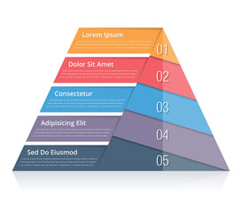 Wall Mural - Pyramid Chart