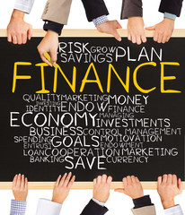 Wall Mural - FINANCE concept words