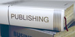 Publishing - Business Book Title. 3D.