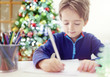 © Brian Jackson - Writing a Christmas list letter to Santa Claus
