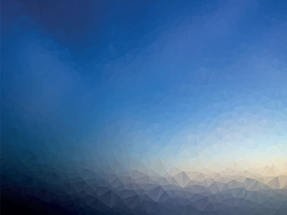 Wall Mural - abstract geometric dark blue background