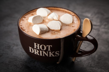 Cup of hot chocolate